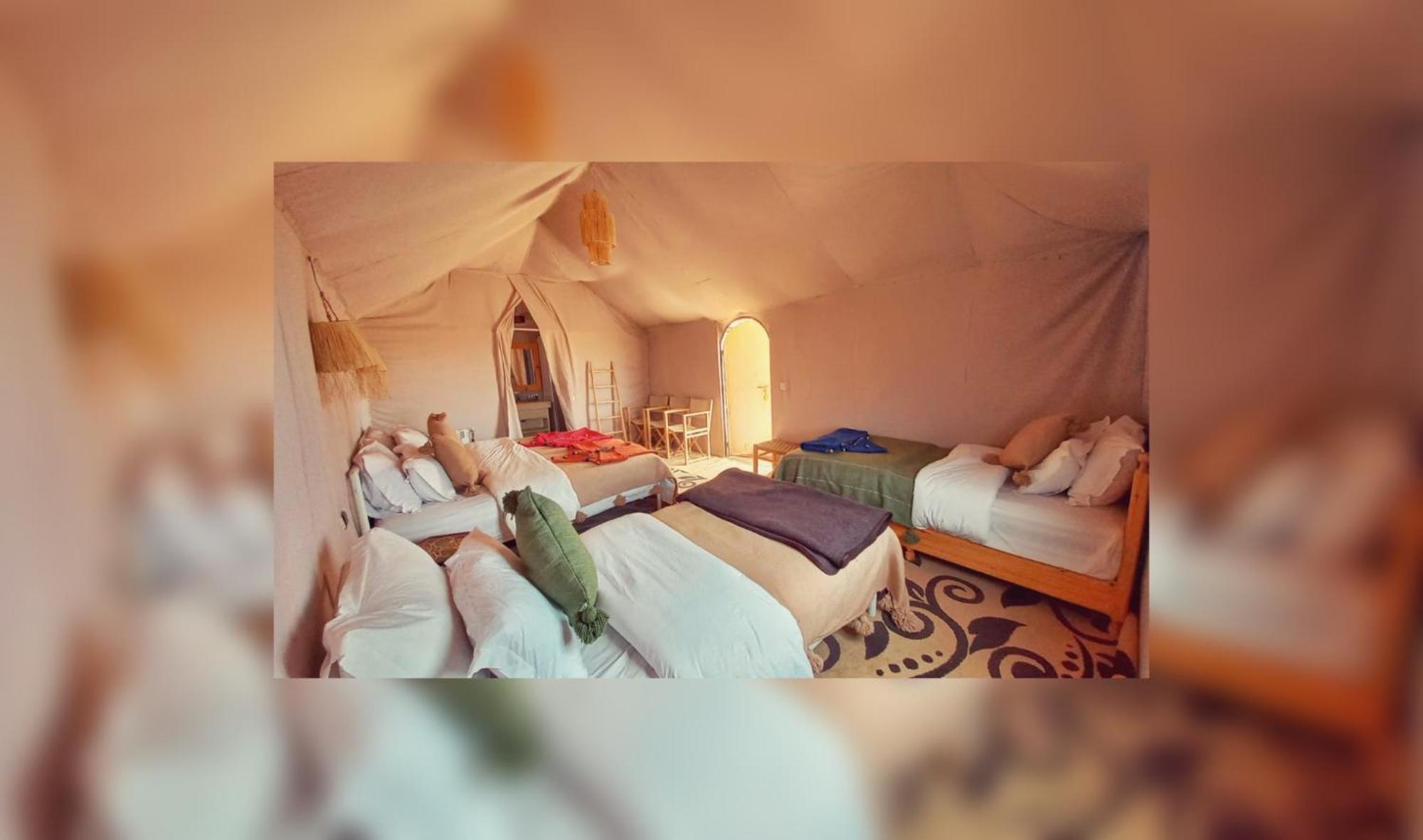 Sahara Vibes Luxury Camp Villa Merzouga Bagian luar foto