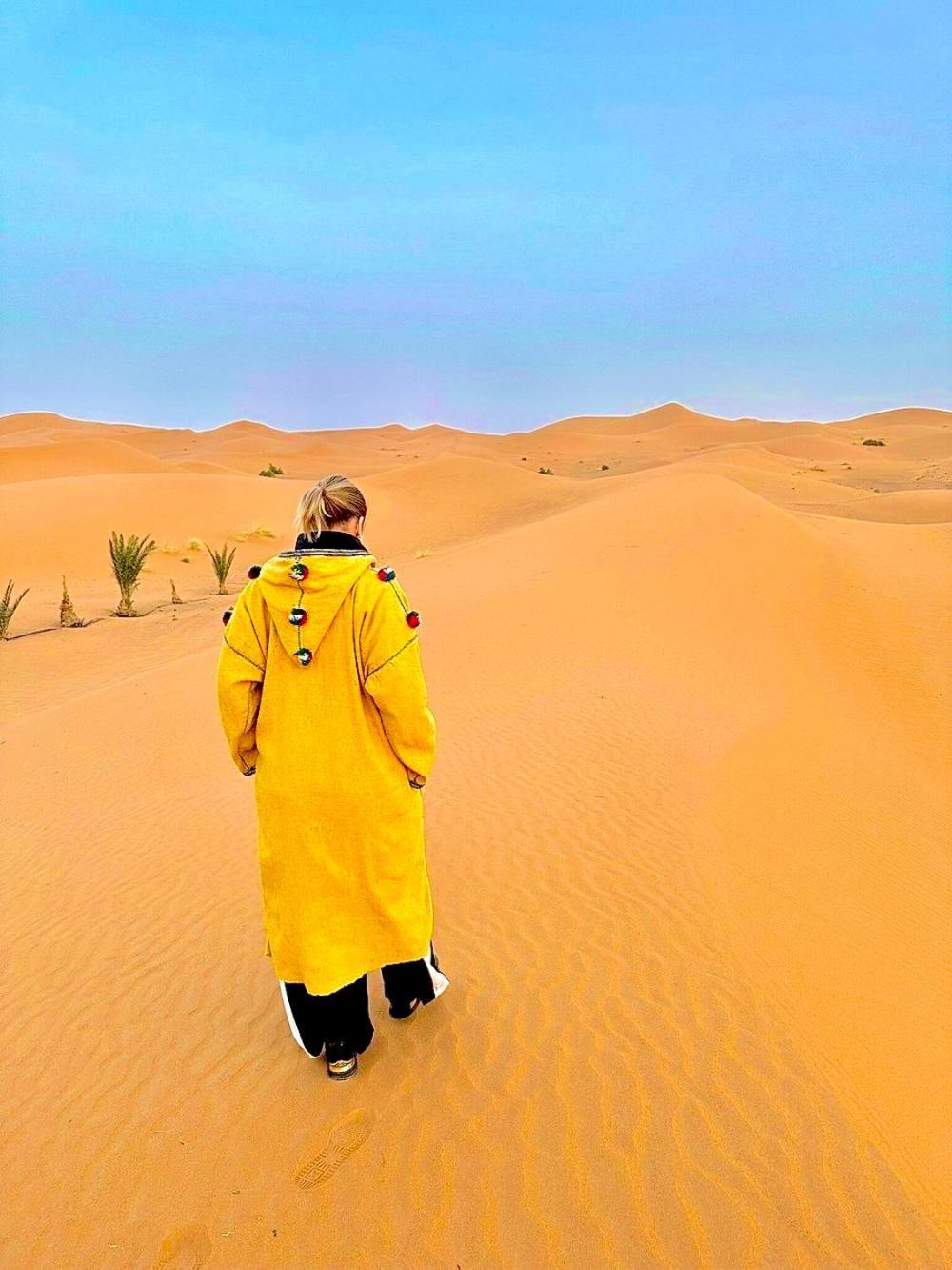 Sahara Vibes Luxury Camp Villa Merzouga Bagian luar foto