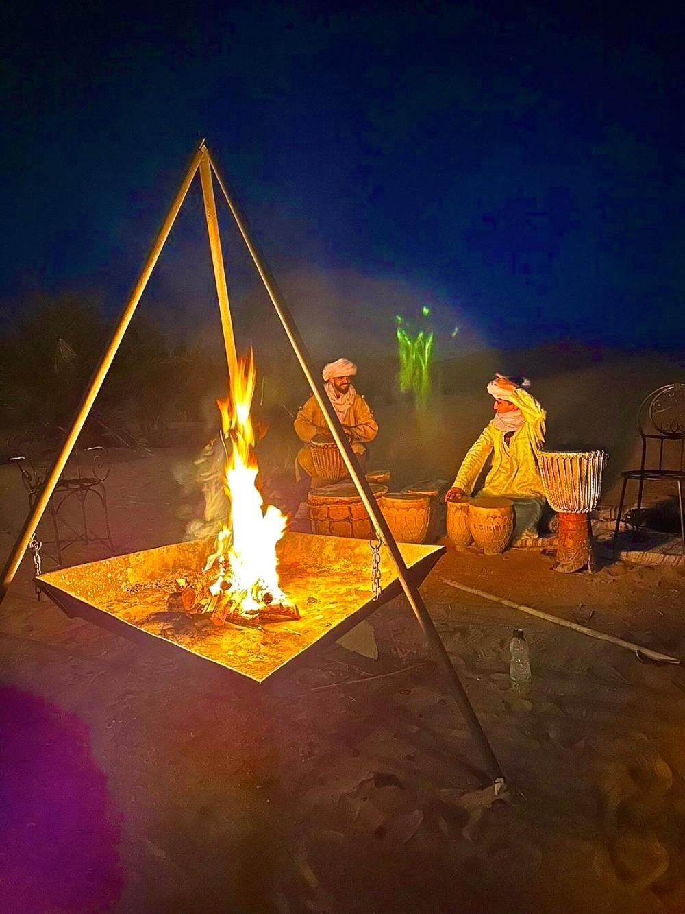 Sahara Vibes Luxury Camp Villa Merzouga Bagian luar foto