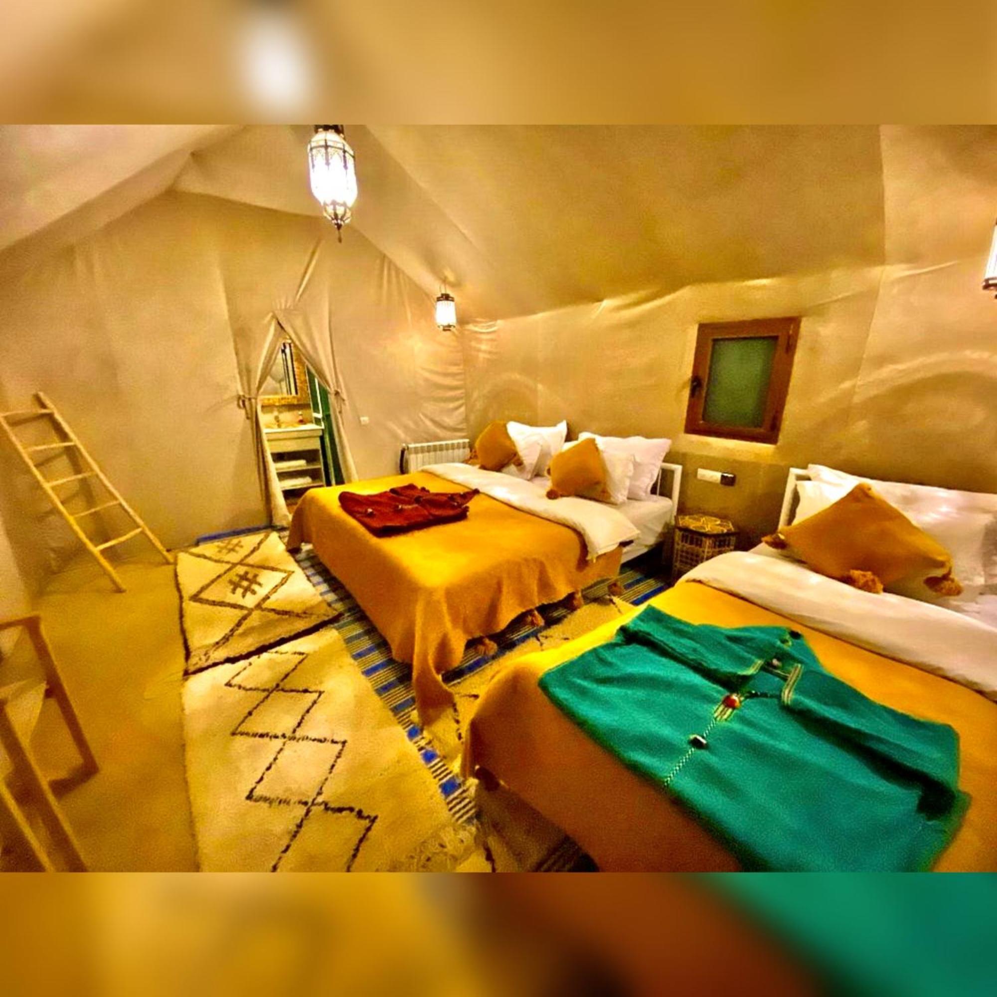 Sahara Vibes Luxury Camp Villa Merzouga Bagian luar foto