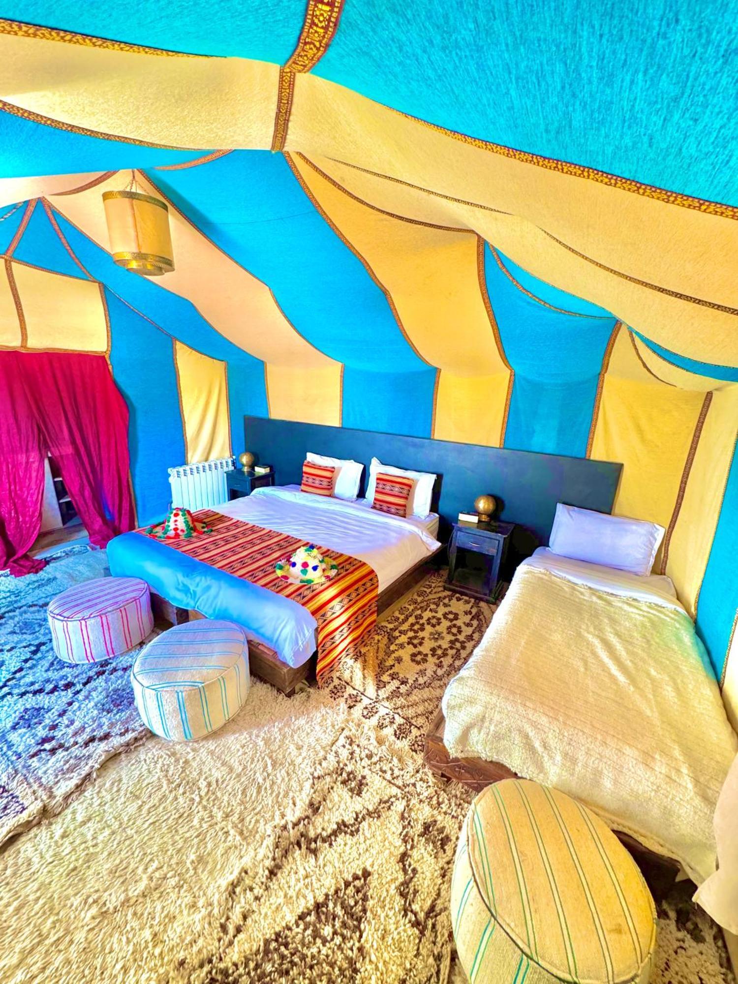 Sahara Vibes Luxury Camp Villa Merzouga Bagian luar foto